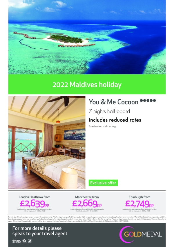 Great Indian Ocean holiday deal Sep 2022
