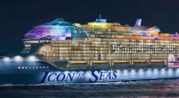 Icon of the Seas exterior view