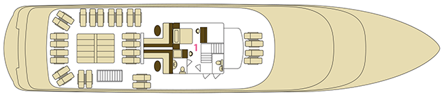 MV Corona-deckplan-Sun Deck