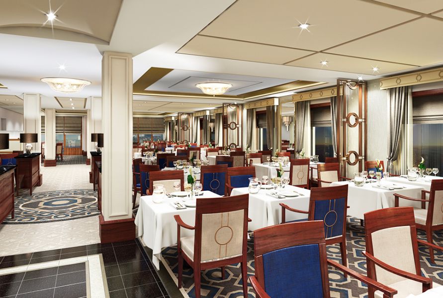 Queen Mary 2-dining-Princess Grill