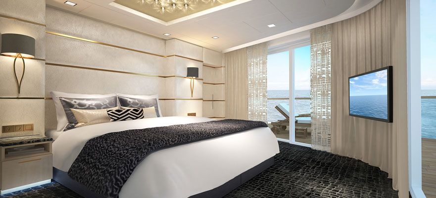 Norwegian Bliss-stateroom-The Haven Deluxe Owner's Suite with Large Balcony