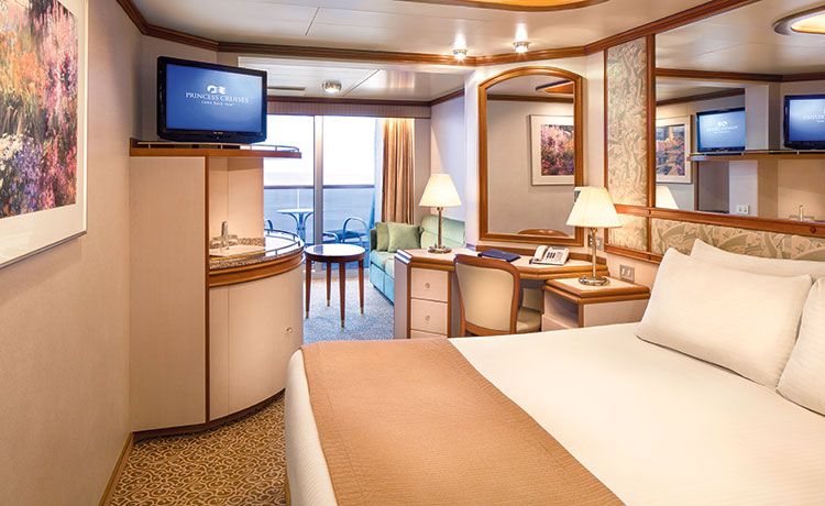 Caribbean Princess-stateroom-