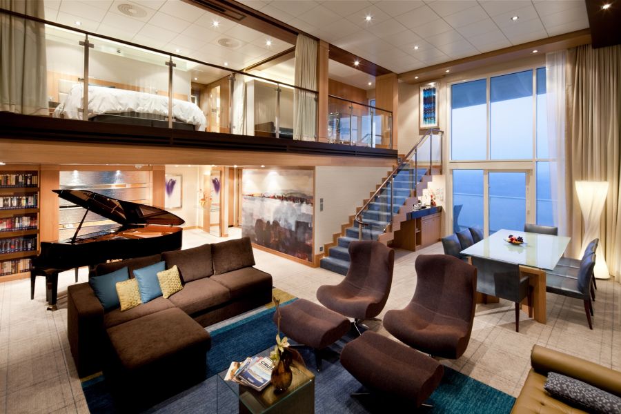 Harmony of the Seas-stateroom-Royal Loft Suite with Balcony